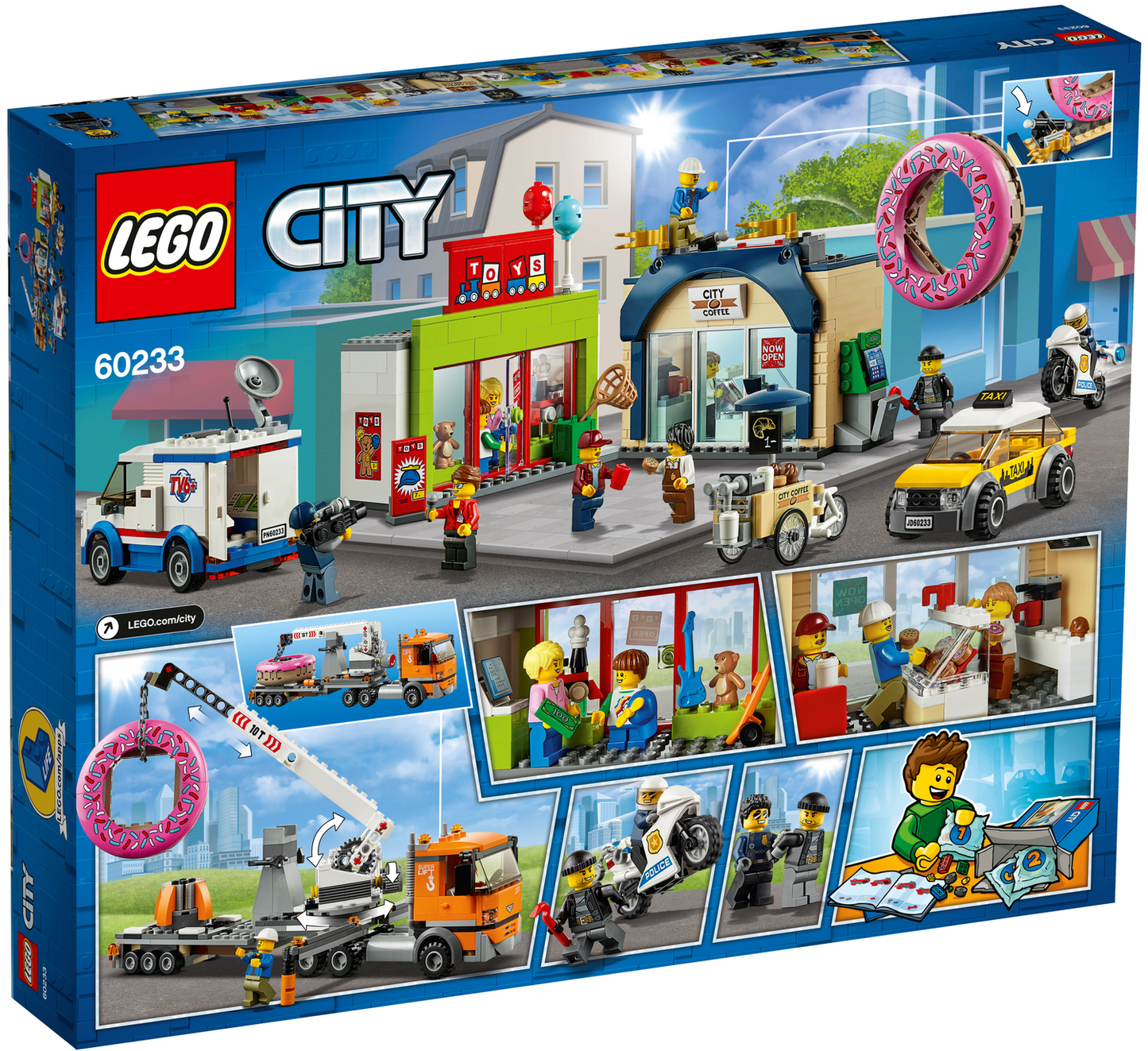 City 60233 Große Donut-Shop-Eröffnung