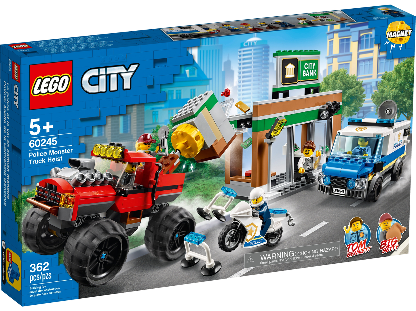 City 60245 Raubüberfall mit dem Monster-Truck