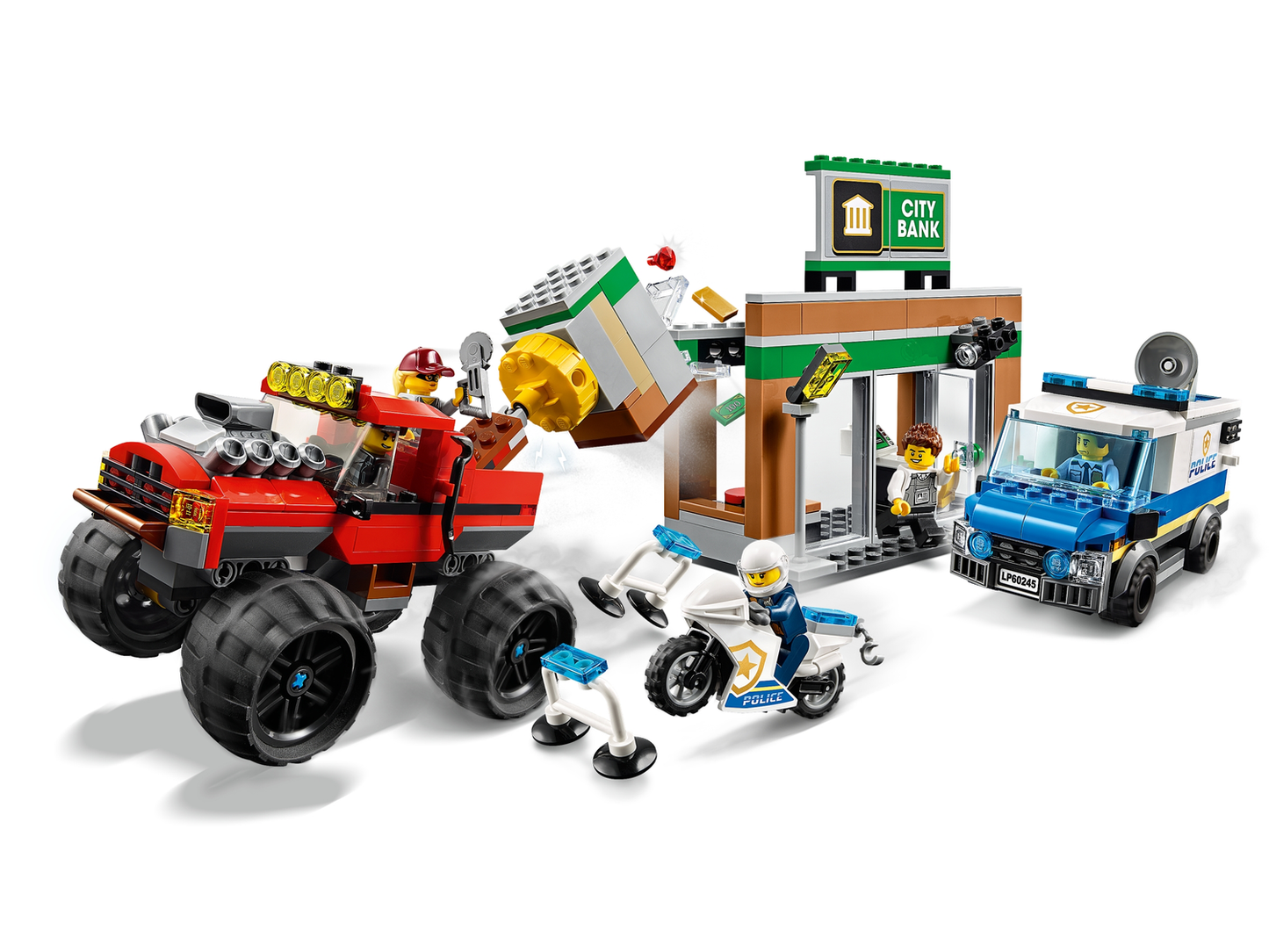 City 60245 Raubüberfall mit dem Monster-Truck