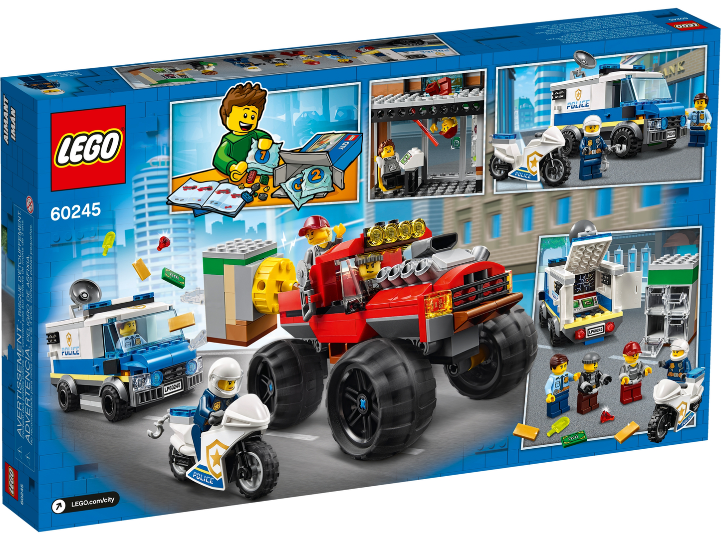 City 60245 Raubüberfall mit dem Monster-Truck