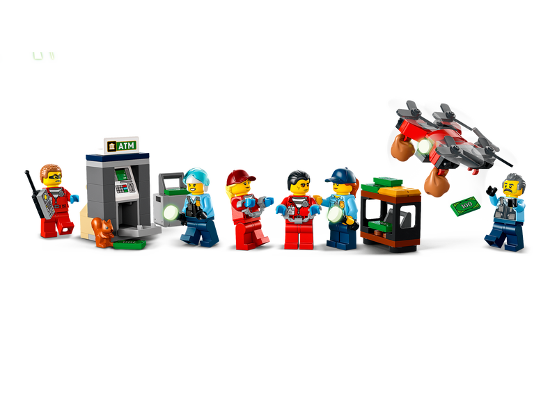 City 60317 Banküberfall mit Verfolgungsjagd