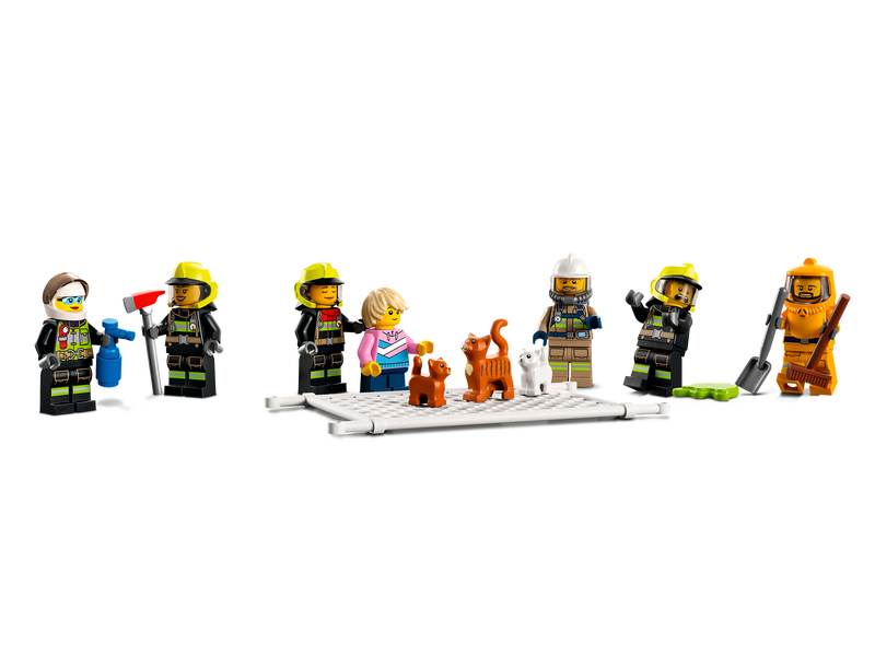 City 60321 Feuerwehreinsatz mit Löschtruppe