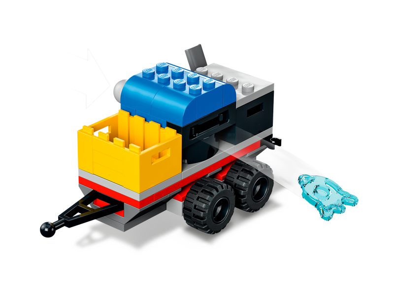 City 60321 Feuerwehreinsatz mit Löschtruppe