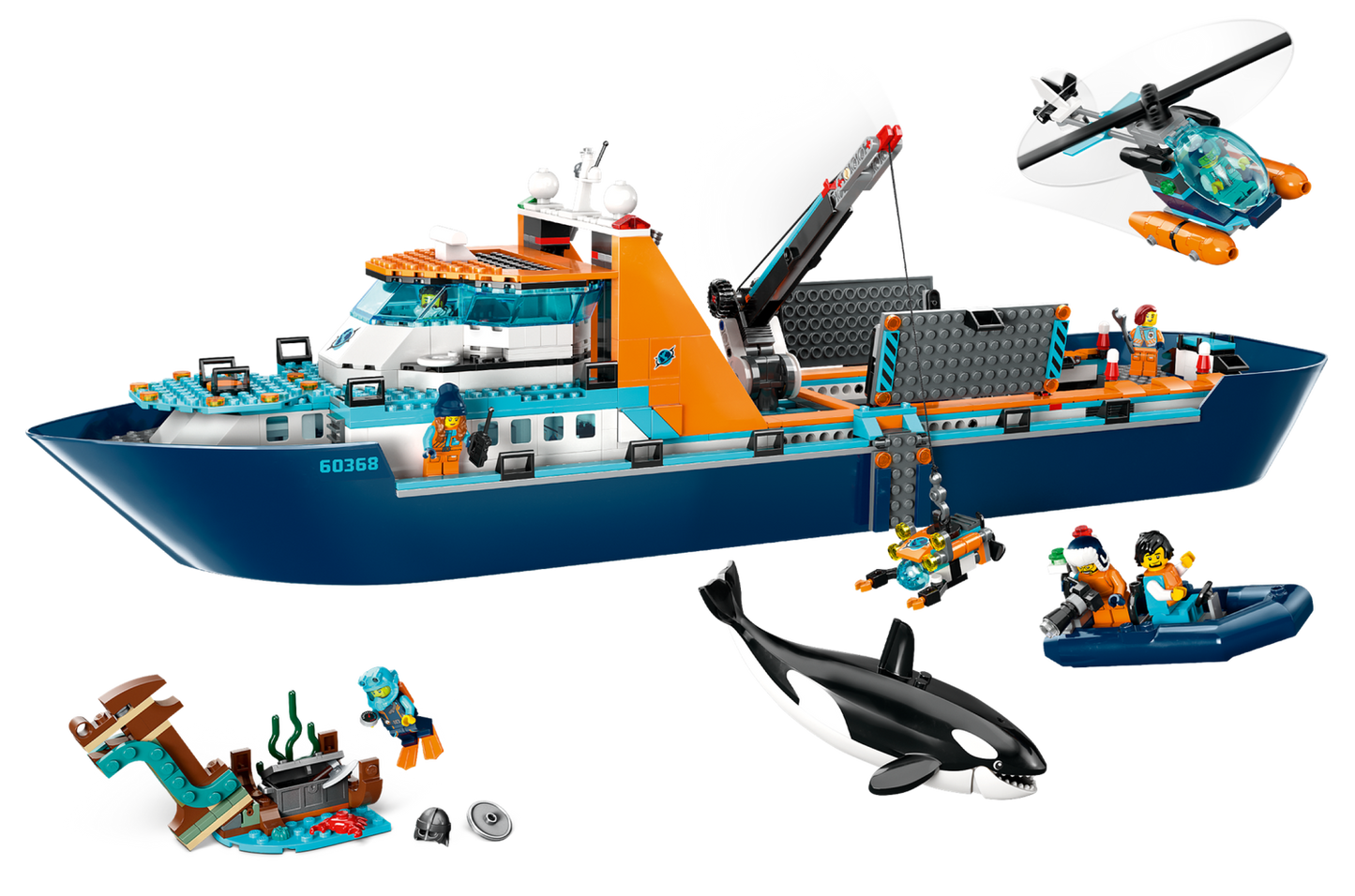 City 60368 Arktis-Forschungsschiff