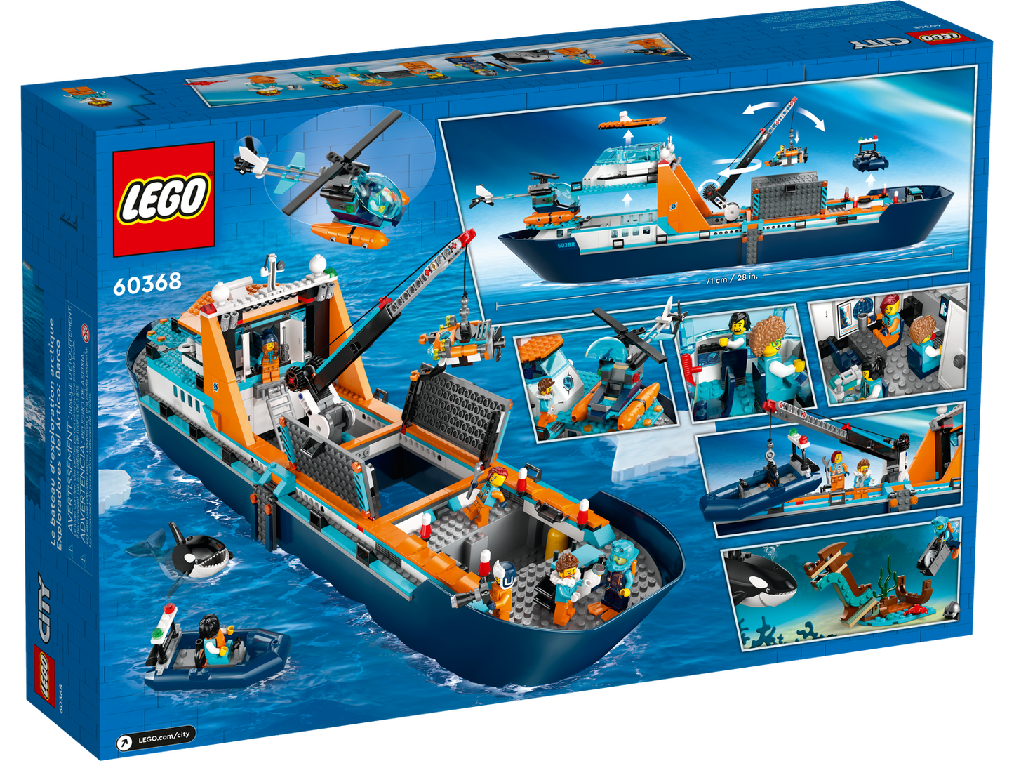 City 60368 Arktis-Forschungsschiff
