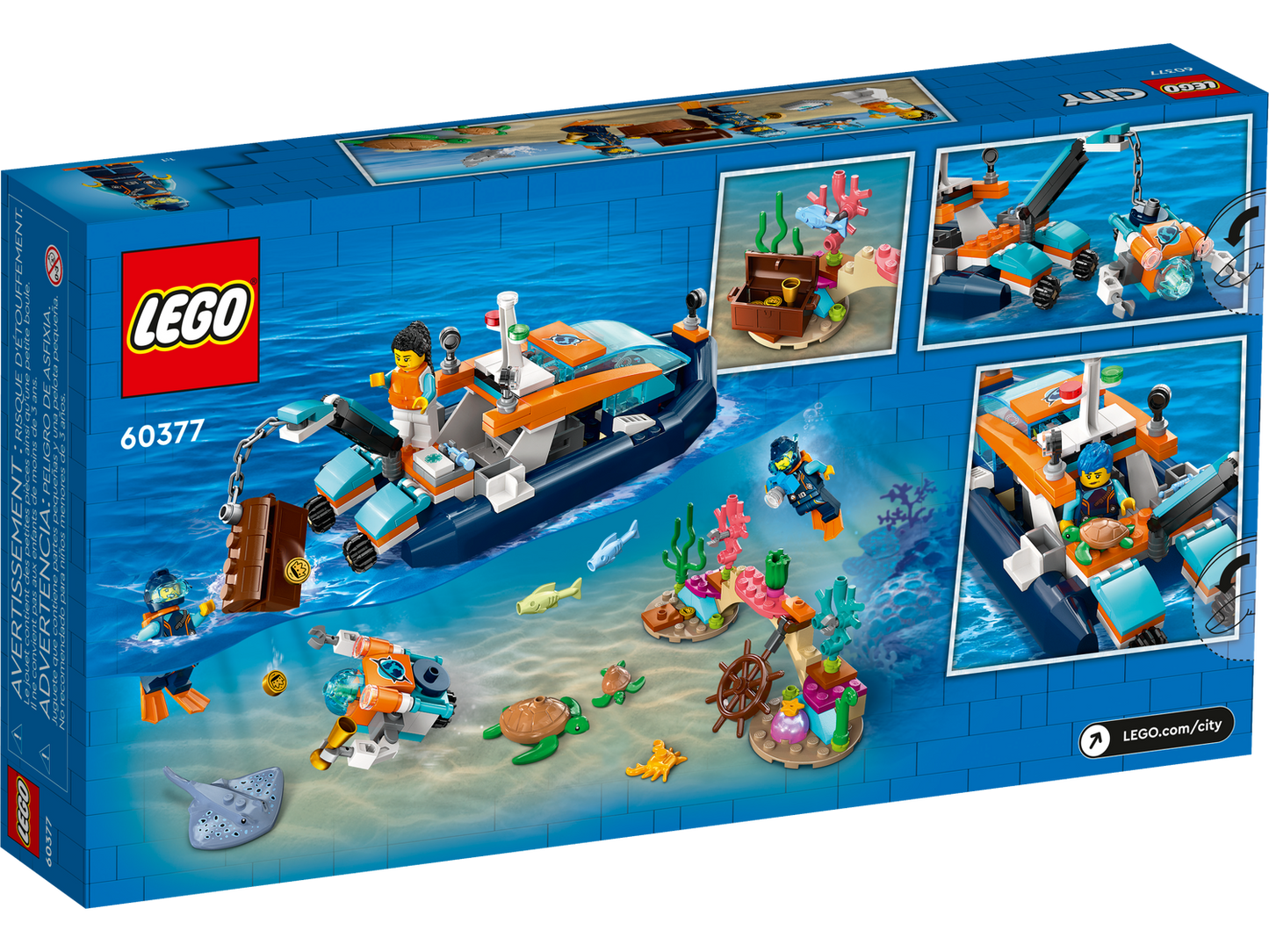 City 60377 Meeresforscher-Boot