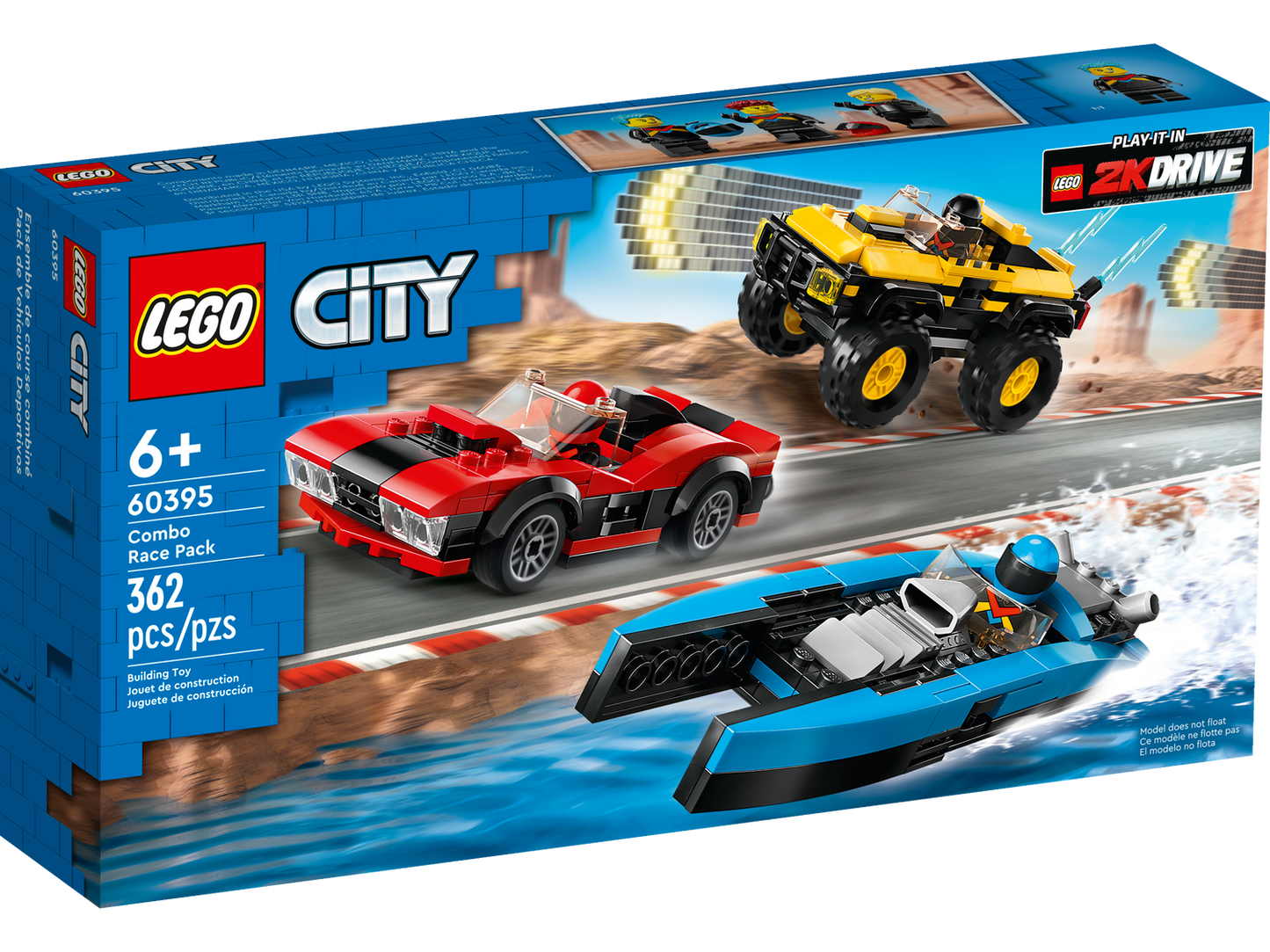 City 60395 Rennfahrzeuge Kombiset