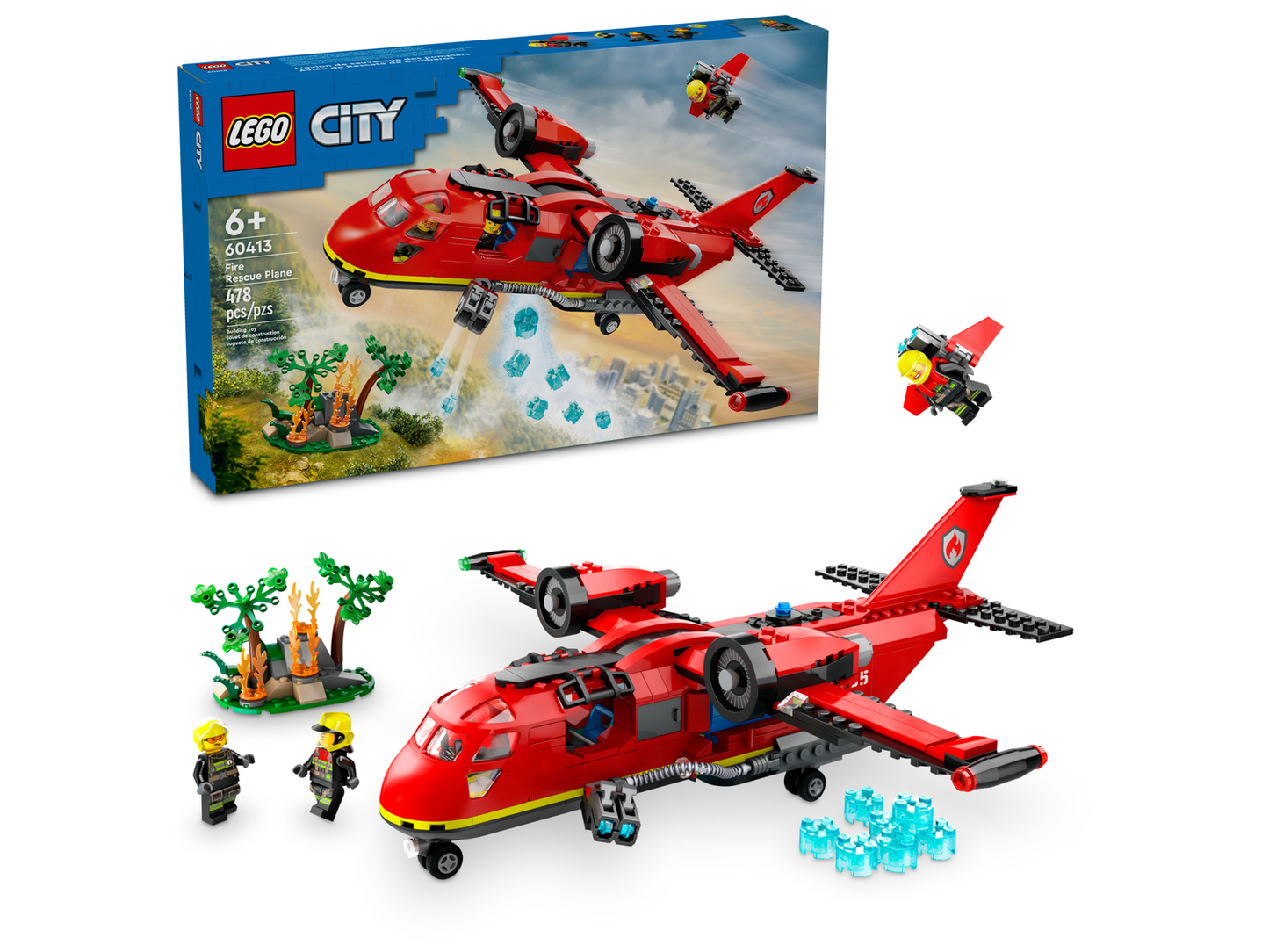 City 60413 Löschflugzeug