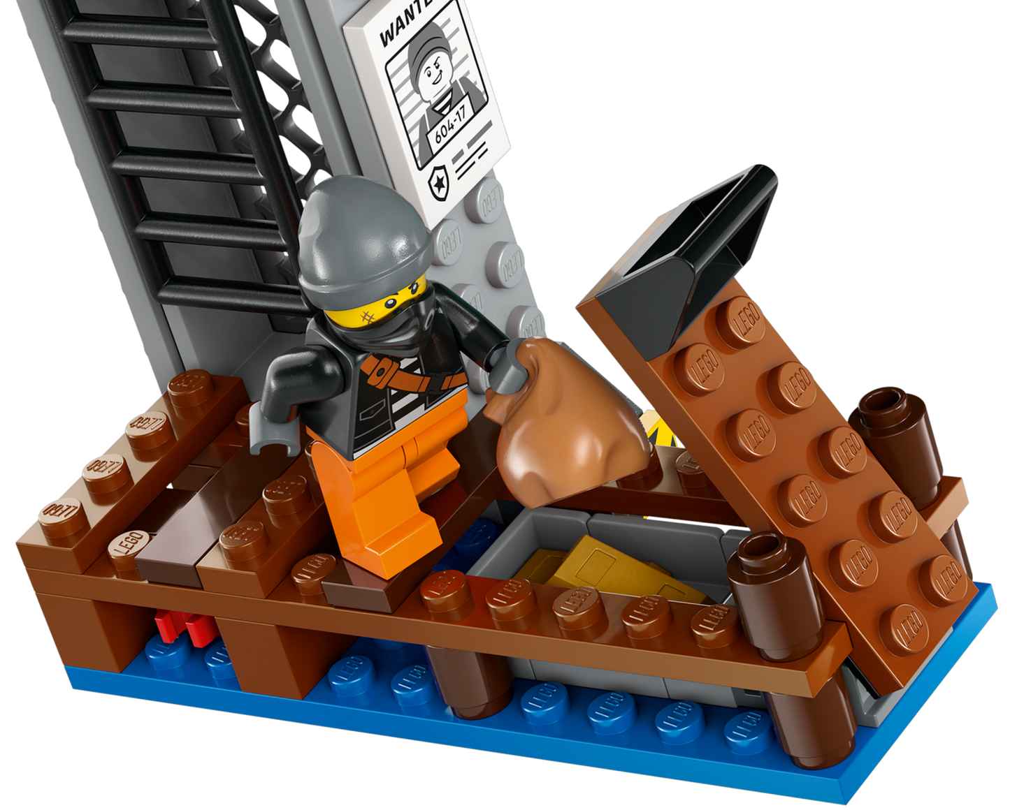 City 60417 Polizeischnellboot und Ganovenversteck