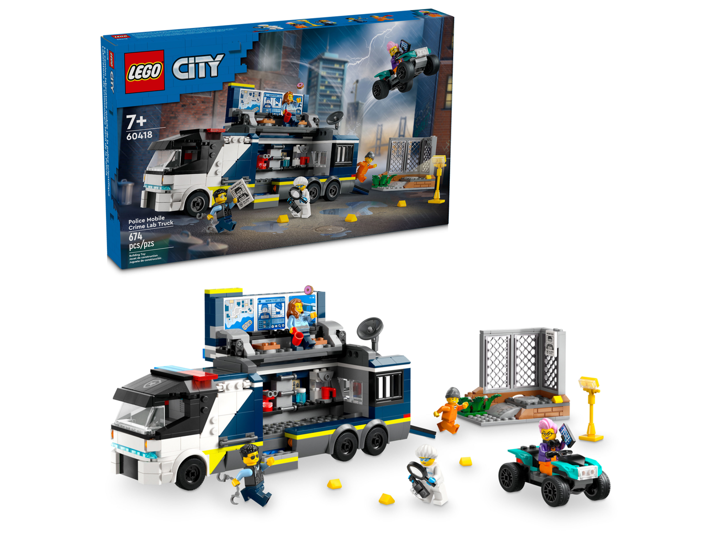 City 60418 Polizeitruck mit Labor