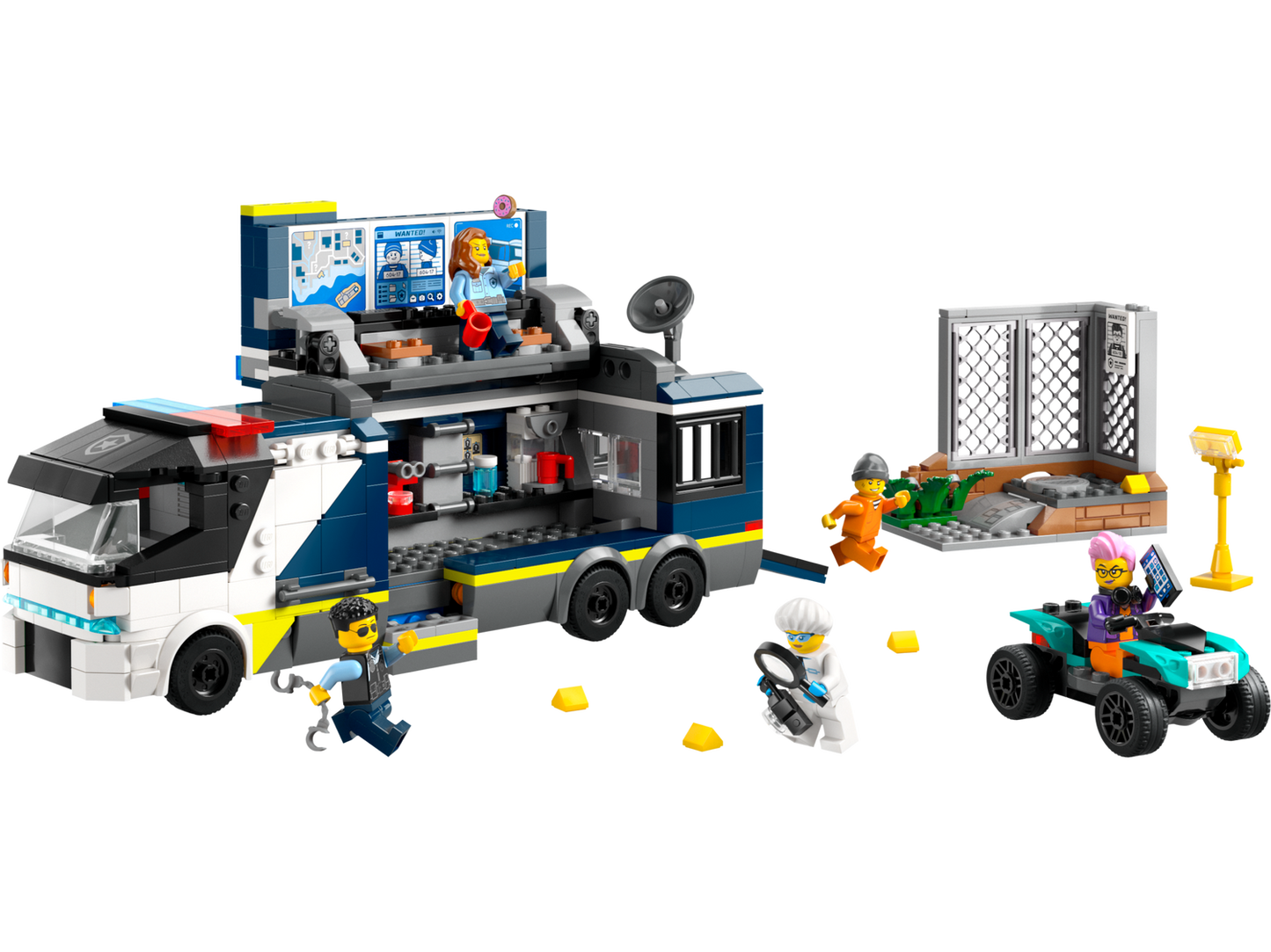 City 60418 Polizeitruck mit Labor