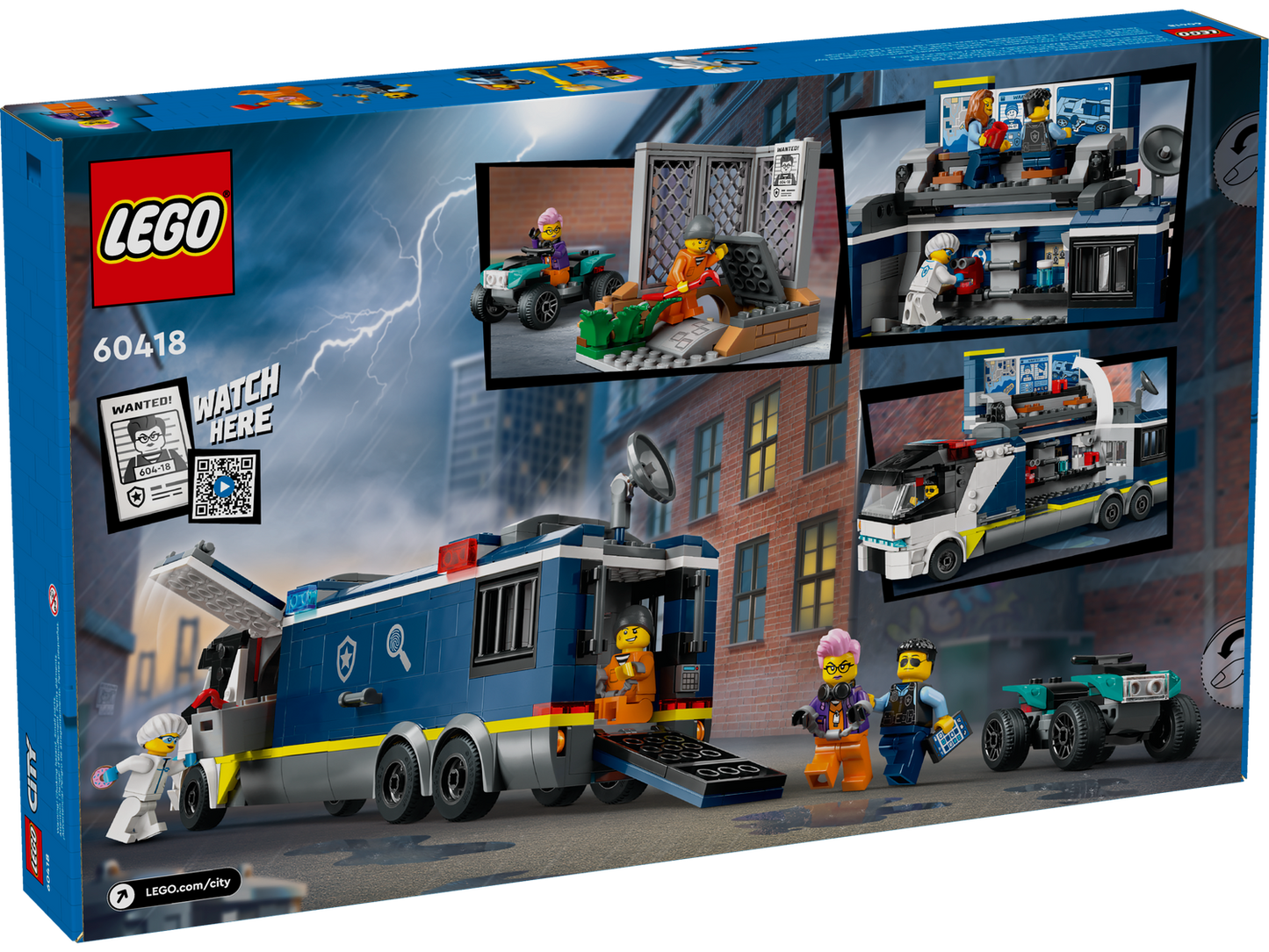 City 60418 Polizeitruck mit Labor