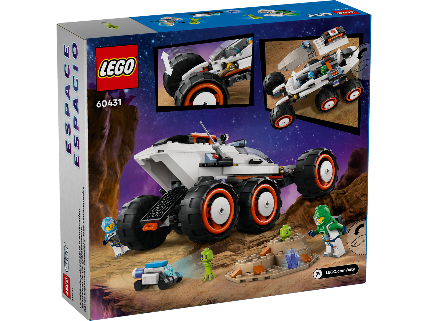 City 60431 Weltraum-Rover mit Außerirdischen