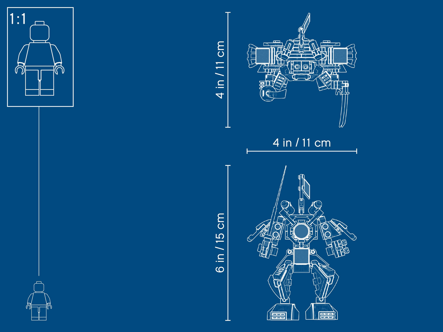 NINJAGO 70665 Samurai-Roboter