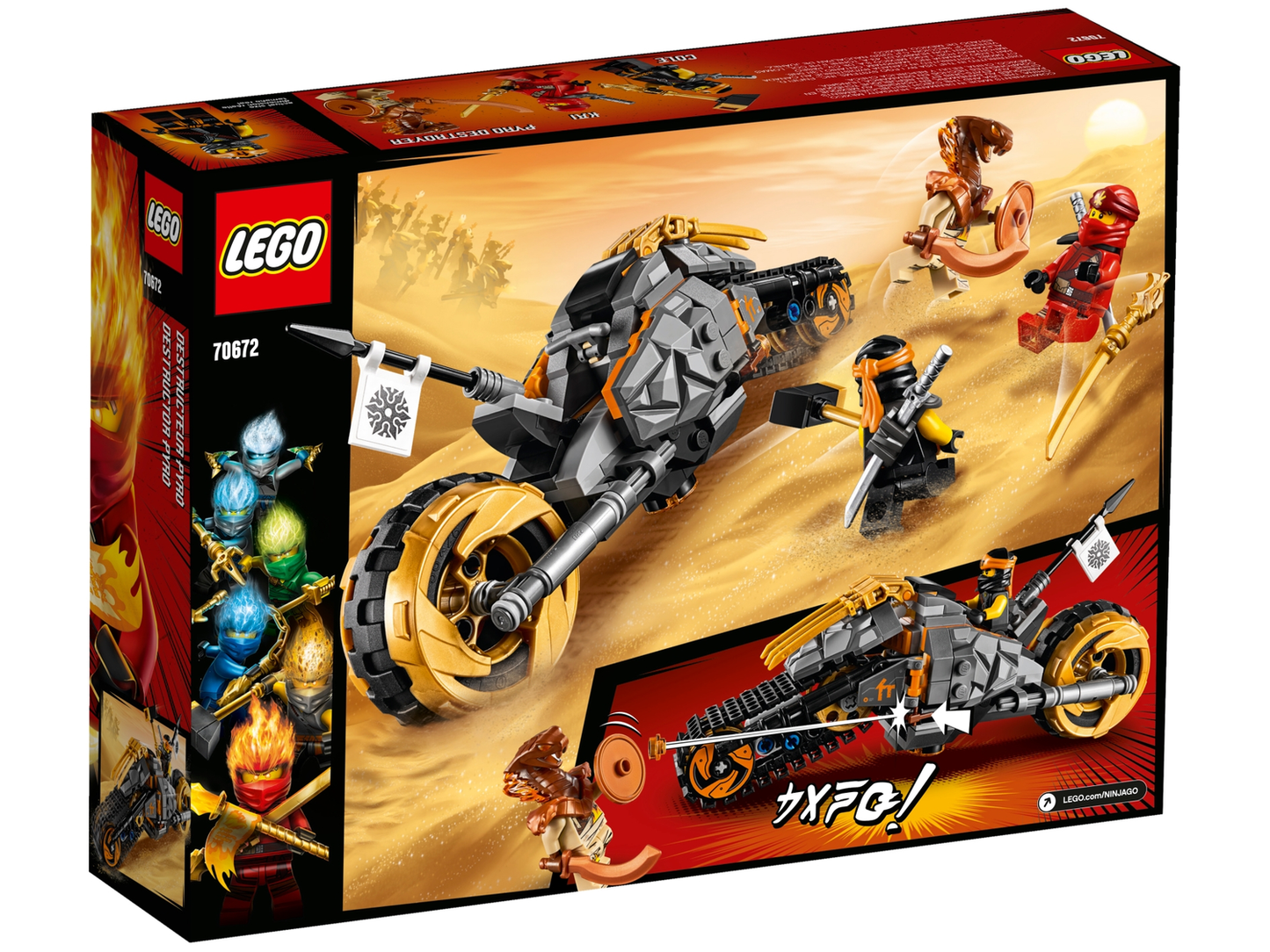 NINJAGO 70672 Coles Offroad-Bike