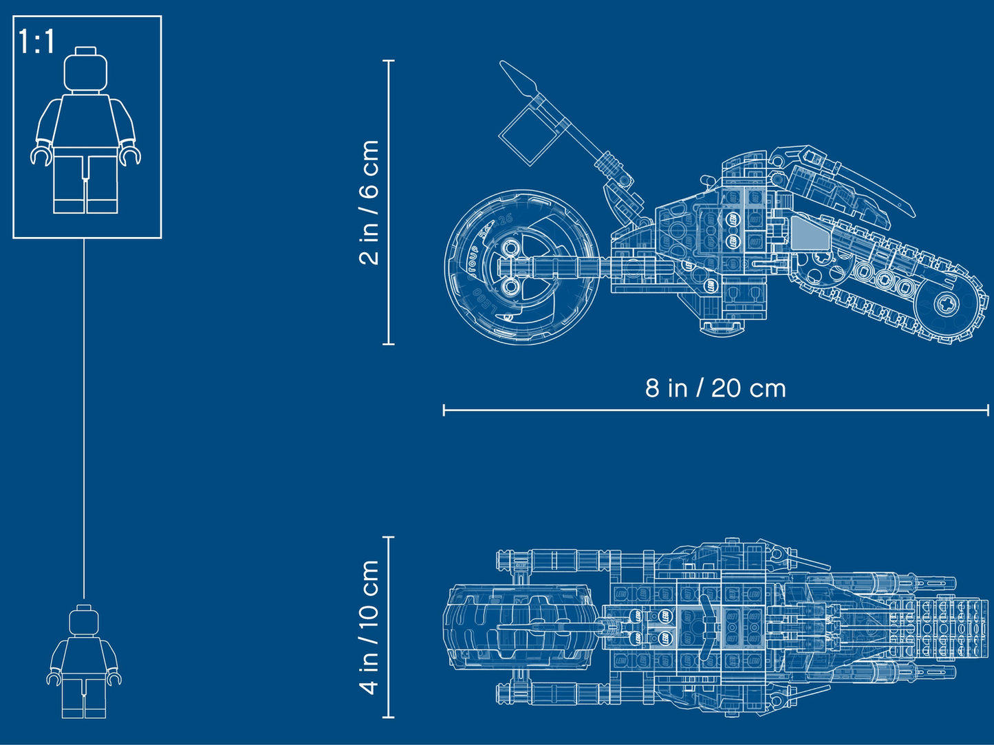 NINJAGO 70672 Coles Offroad-Bike