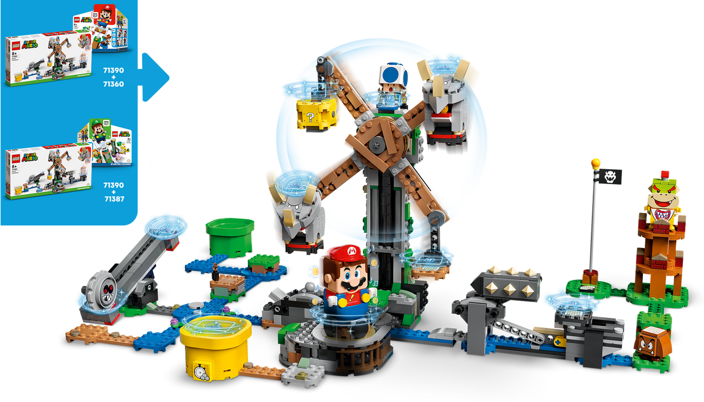 Super Mario 71390 Reznors Absturz Erweiterungsset