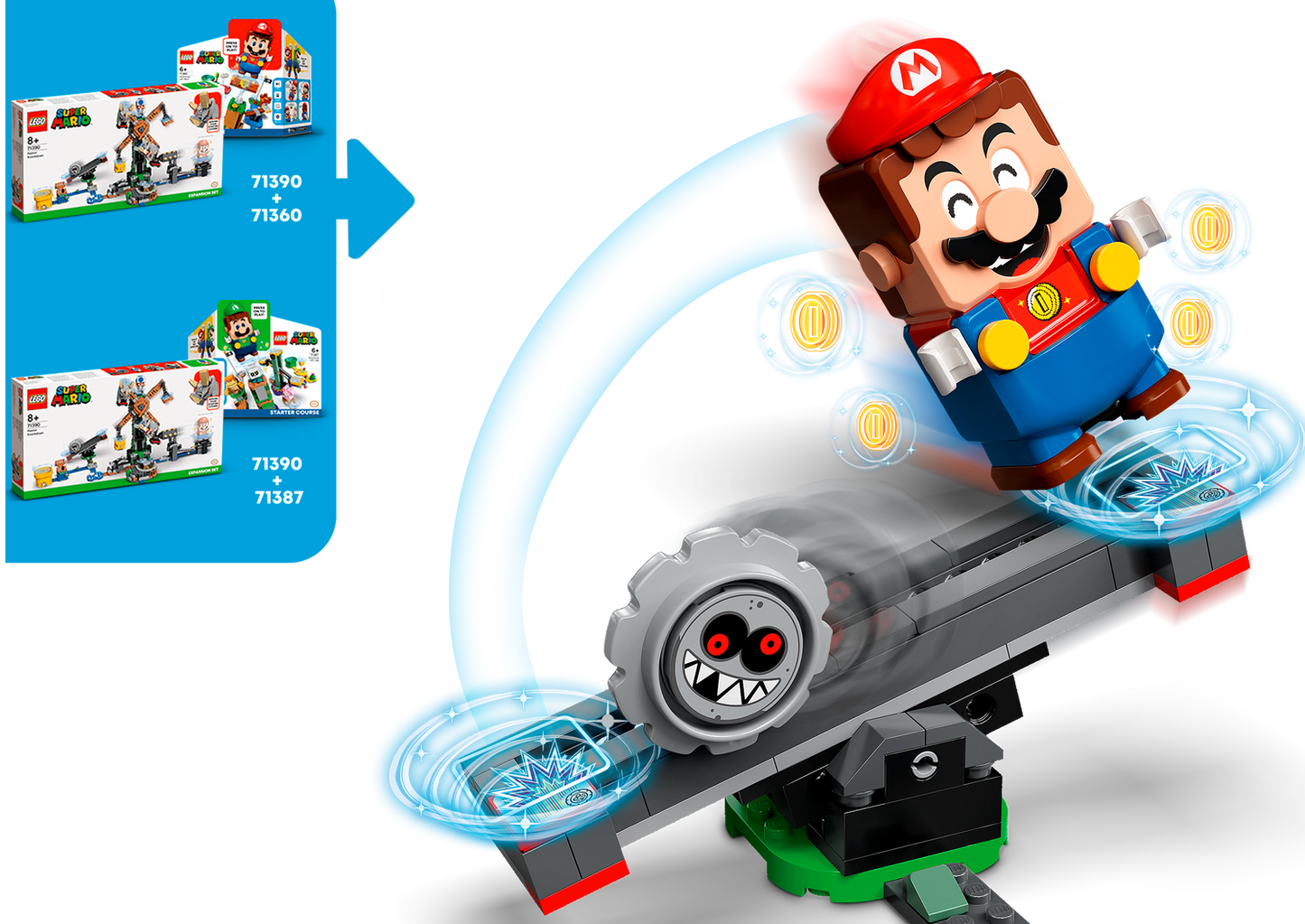 Super Mario 71390 Reznors Absturz Erweiterungsset