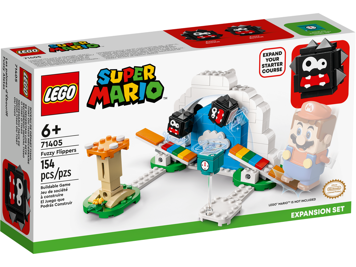 Super Mario 71405 Fuzzy-Flipper Erweiterungsset