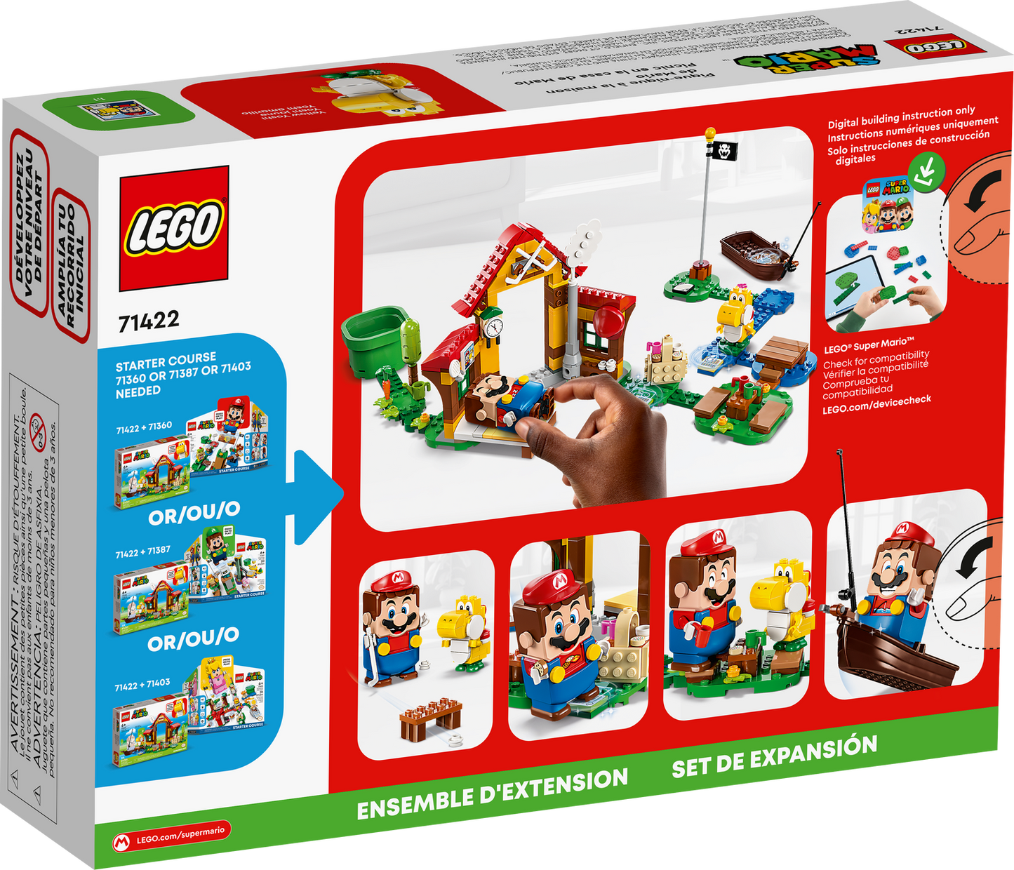Super Mario 71422 Picknick bei Mario Erweiterungsset