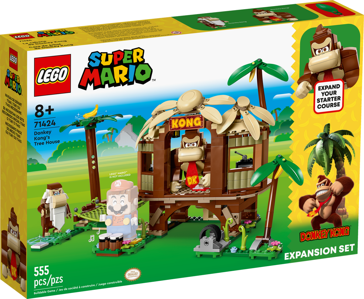 Super Mario 71424 Donkey Kongs Baumhaus Erweiterungsset