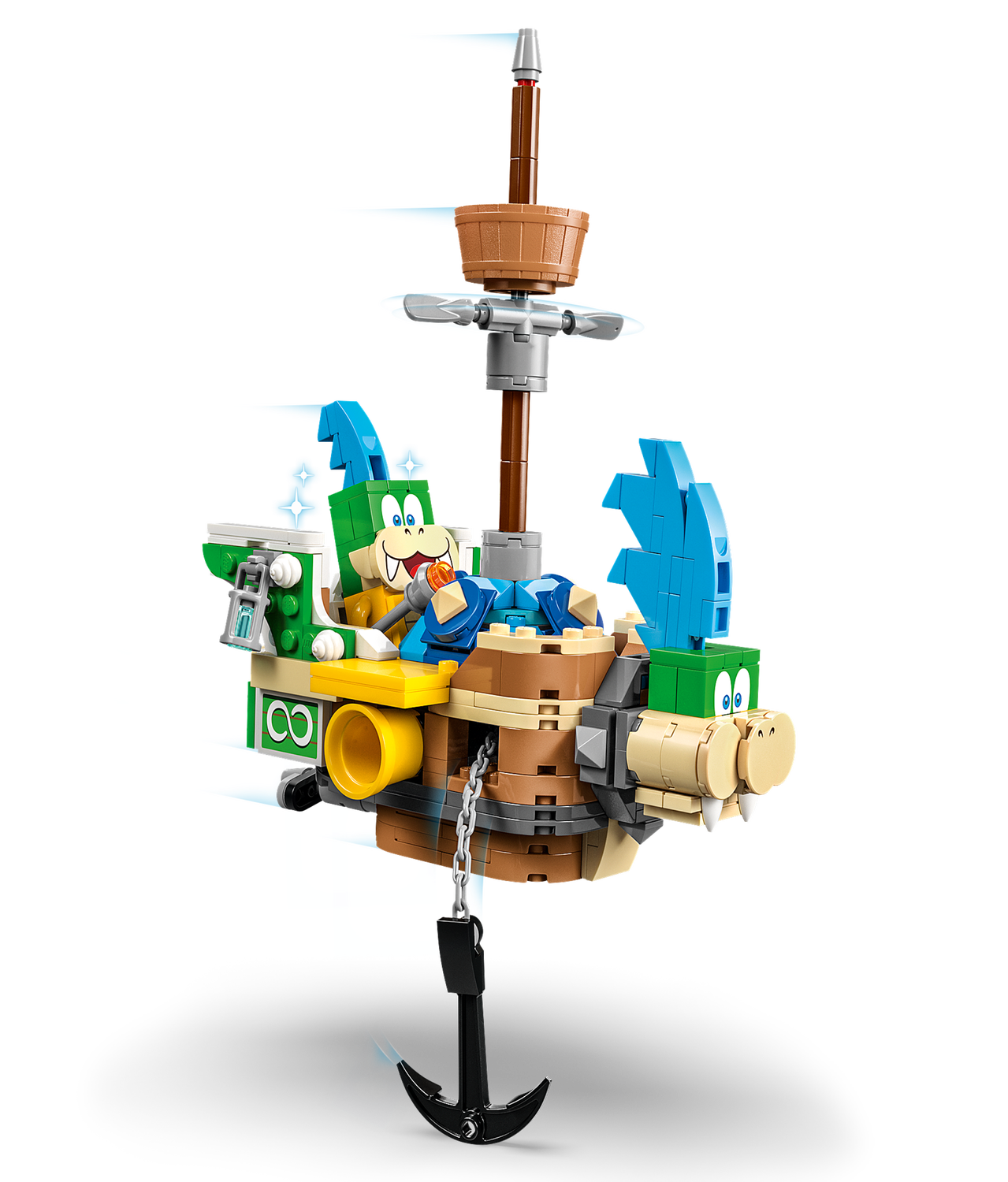 Super Mario 71427 Larry und Mortons Luftgaleeren Erweiterungsset