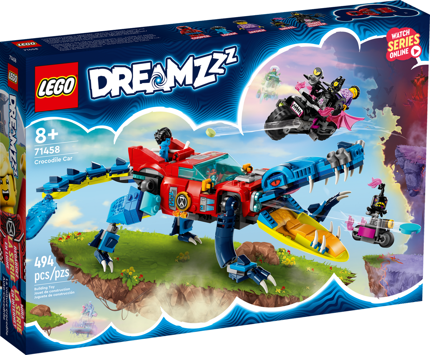 DREAMZzz 71458 Krokodilauto
