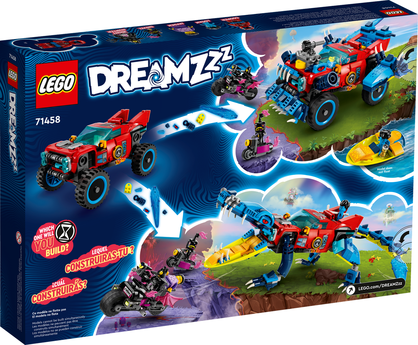 DREAMZzz 71458 Krokodilauto