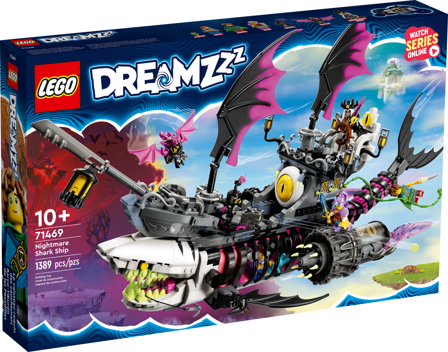 DREAMZzz 71469 Albtraum-Haischiff
