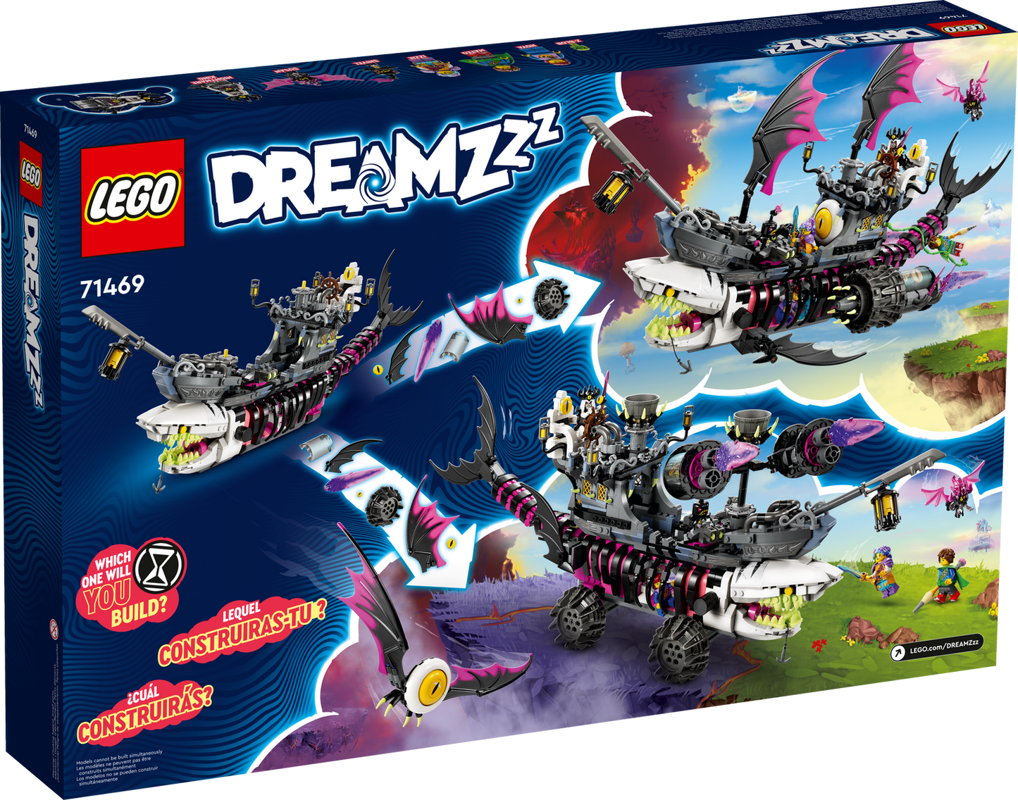 DREAMZzz 71469 Albtraum-Haischiff