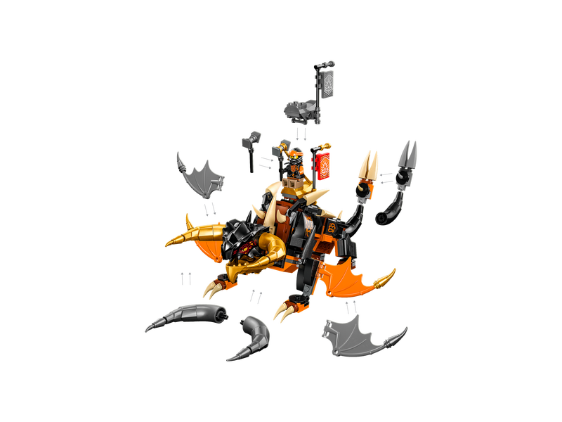 Ninjago 71782 Coles Erddrache EVO