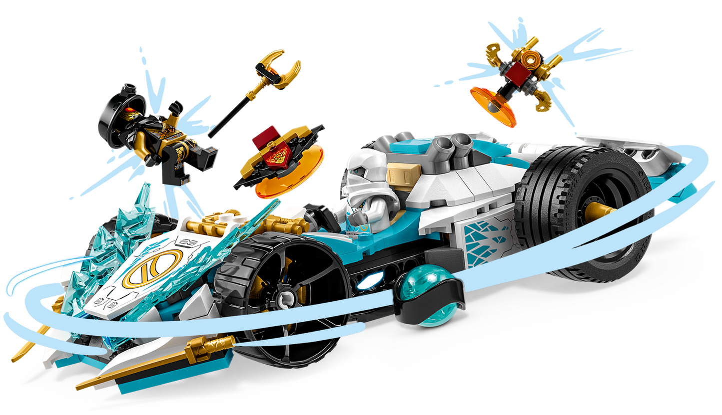 NINJAGO 71791 Zanes Drachenpower-Spinjitzu-Rennwagen