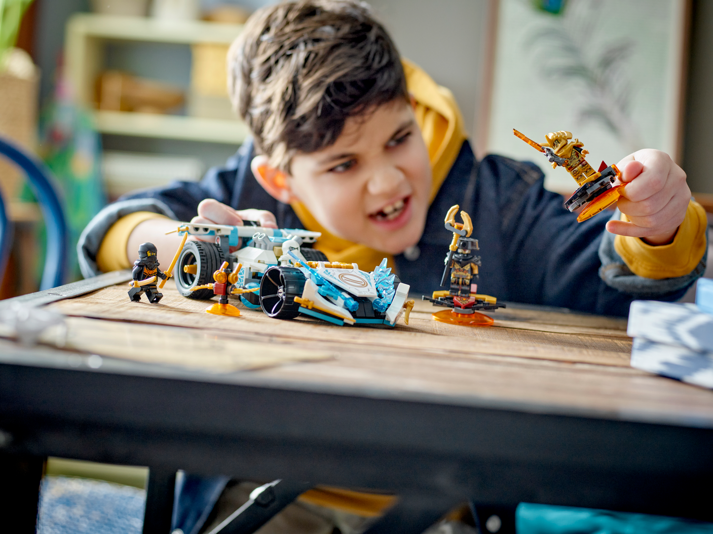 NINJAGO 71791 Zanes Drachenpower-Spinjitzu-Rennwagen