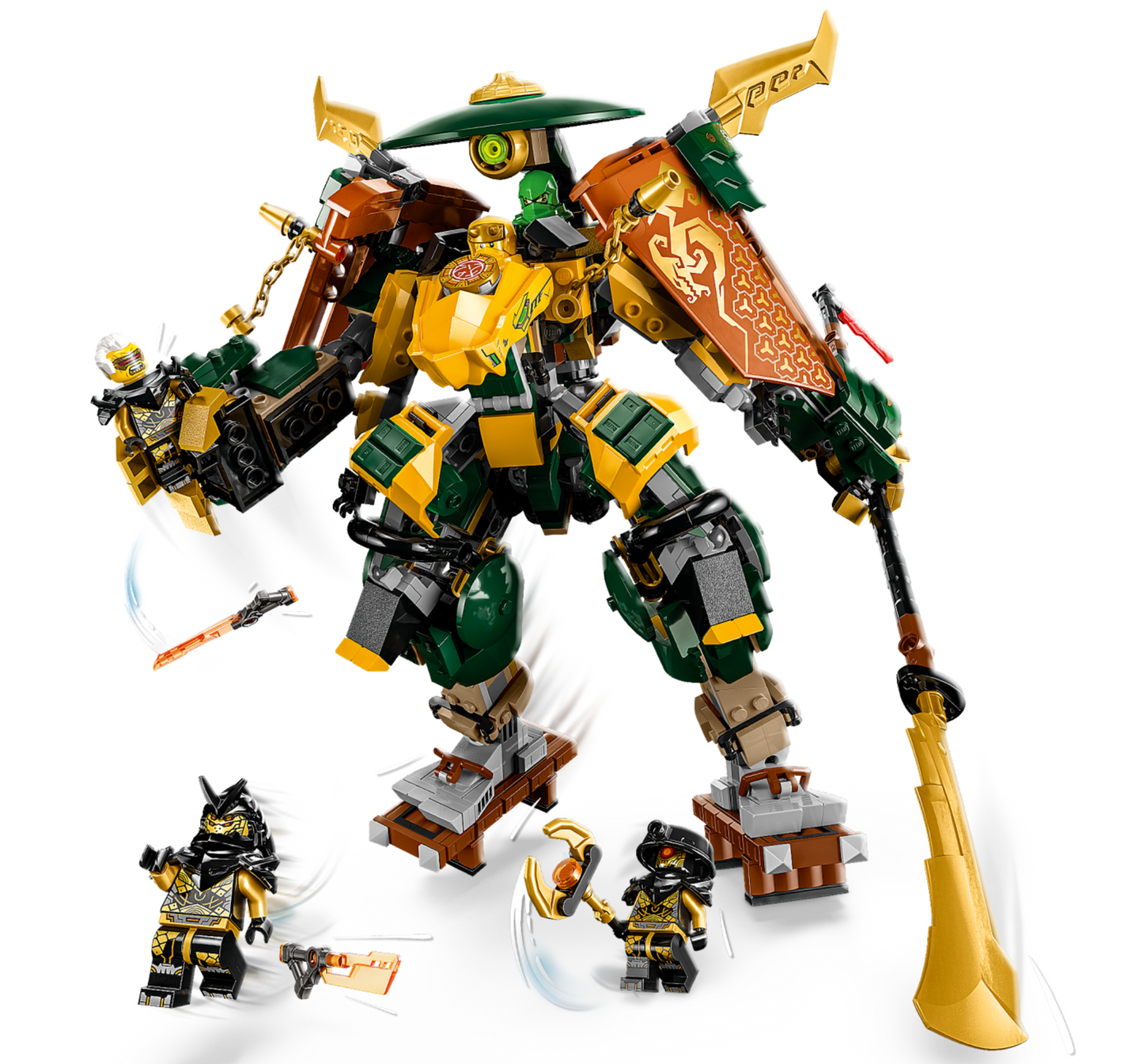 NINJAGO 71794 Lloyds und Arins Training-Mechs