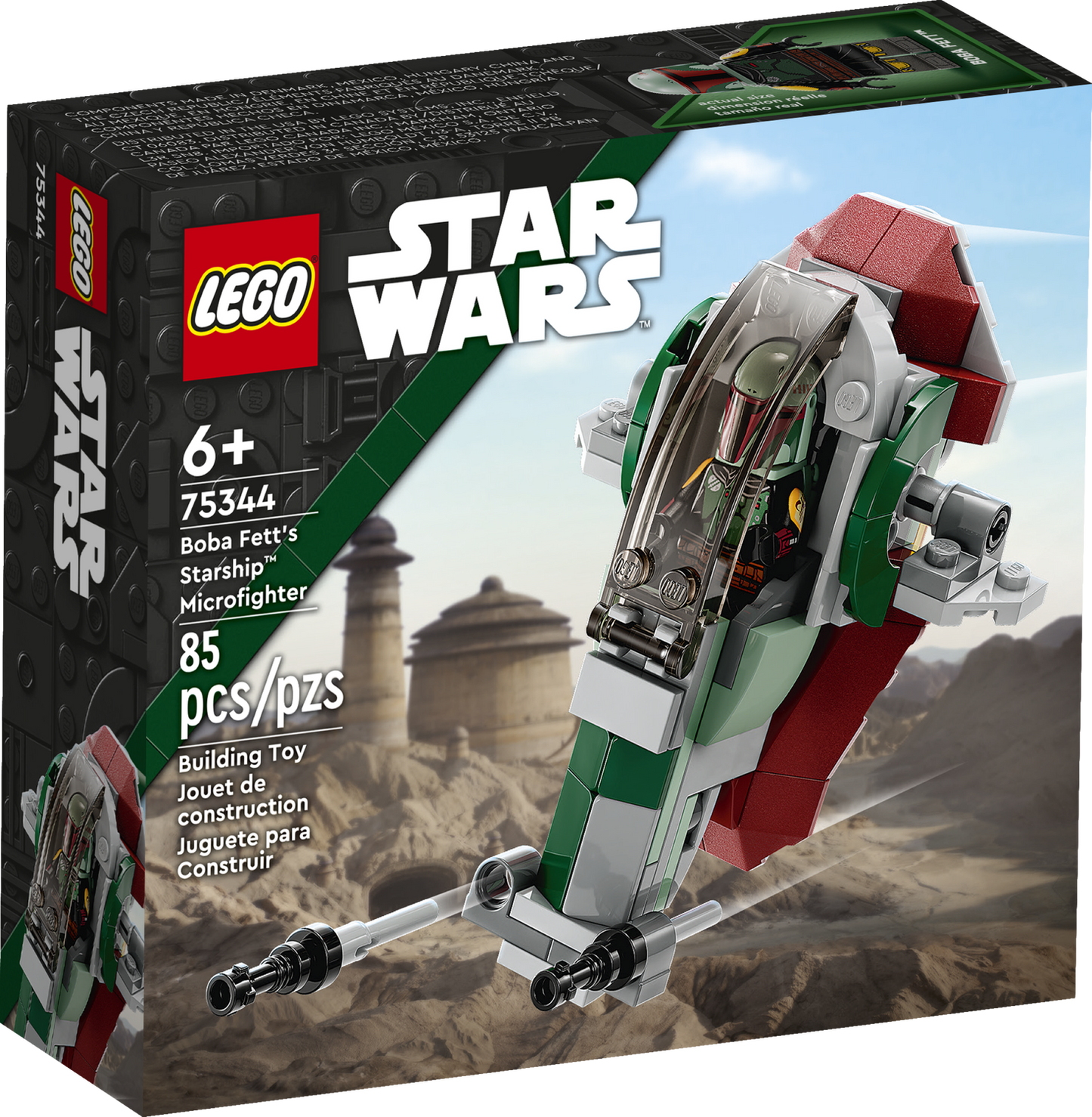 Star Wars 75344 Boba Fetts Starship Microfighter