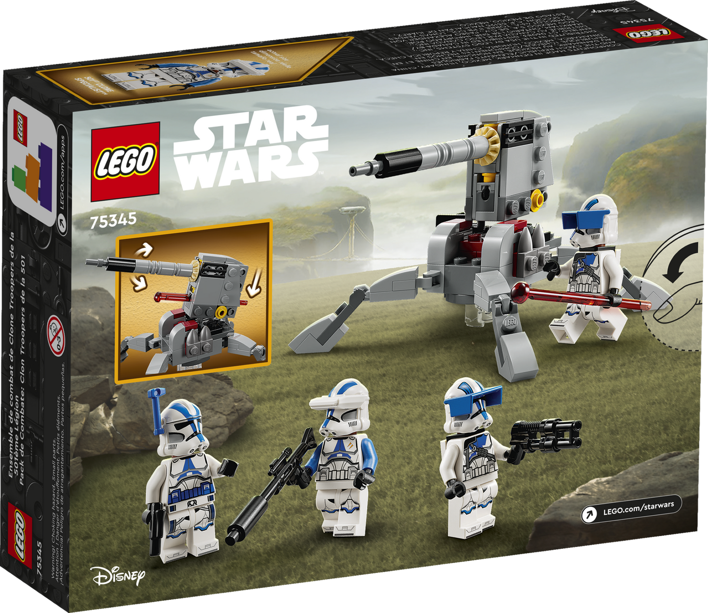 Star Wars 75345 501st Clone Troopers Battle Pack