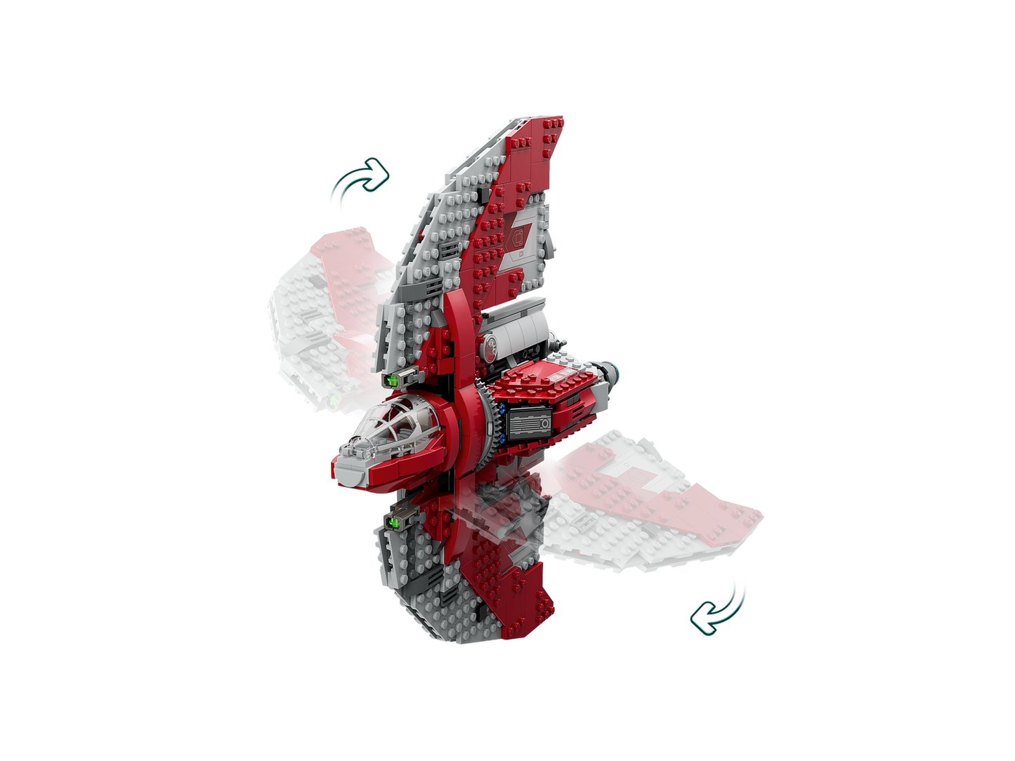 Star Wars 75362 Ahsoka Tanos T-6 Jedi Shuttle