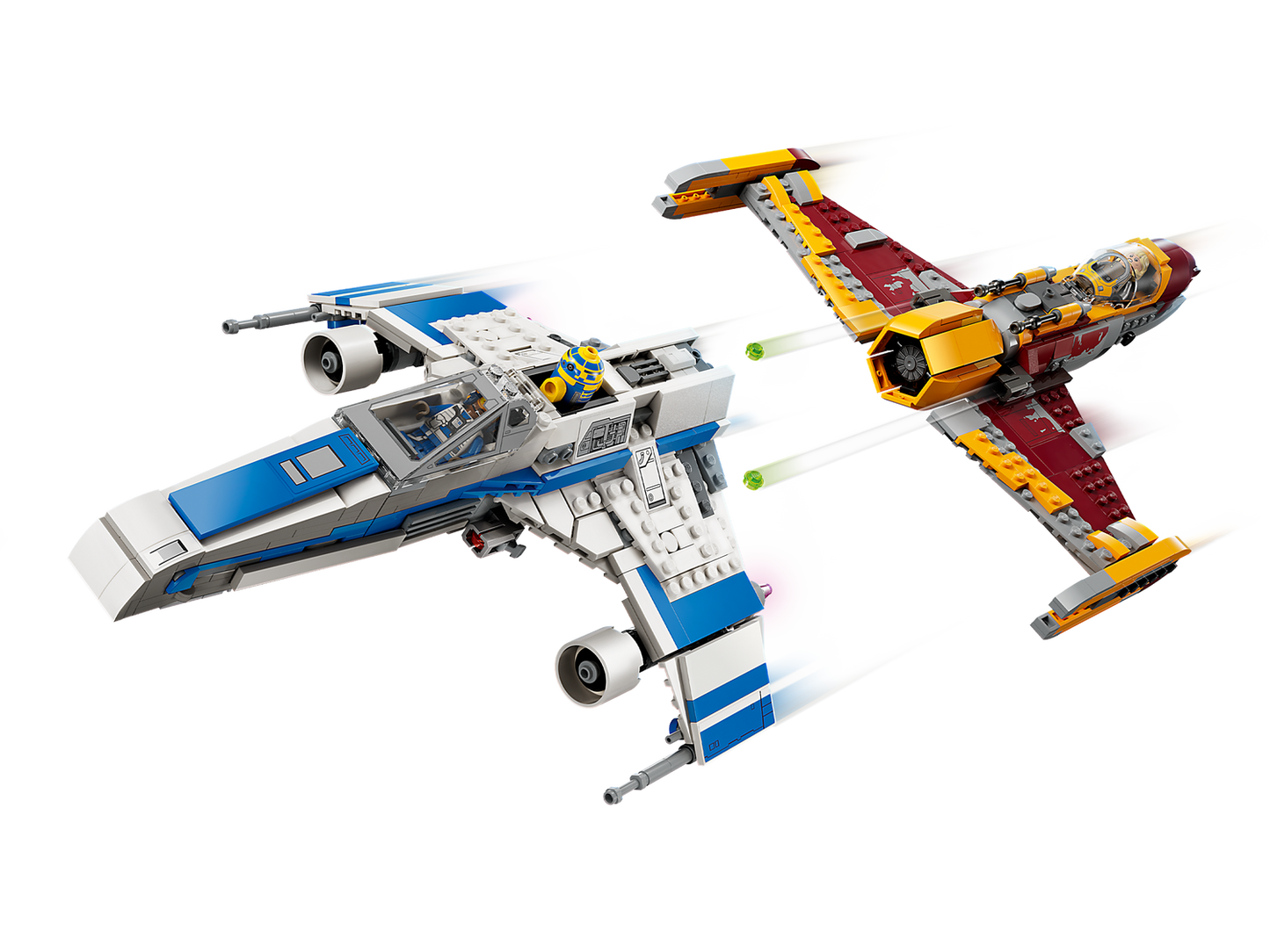 Star Wars 75364 New Republic E-Wing vs. Shin Hatis Starfighter