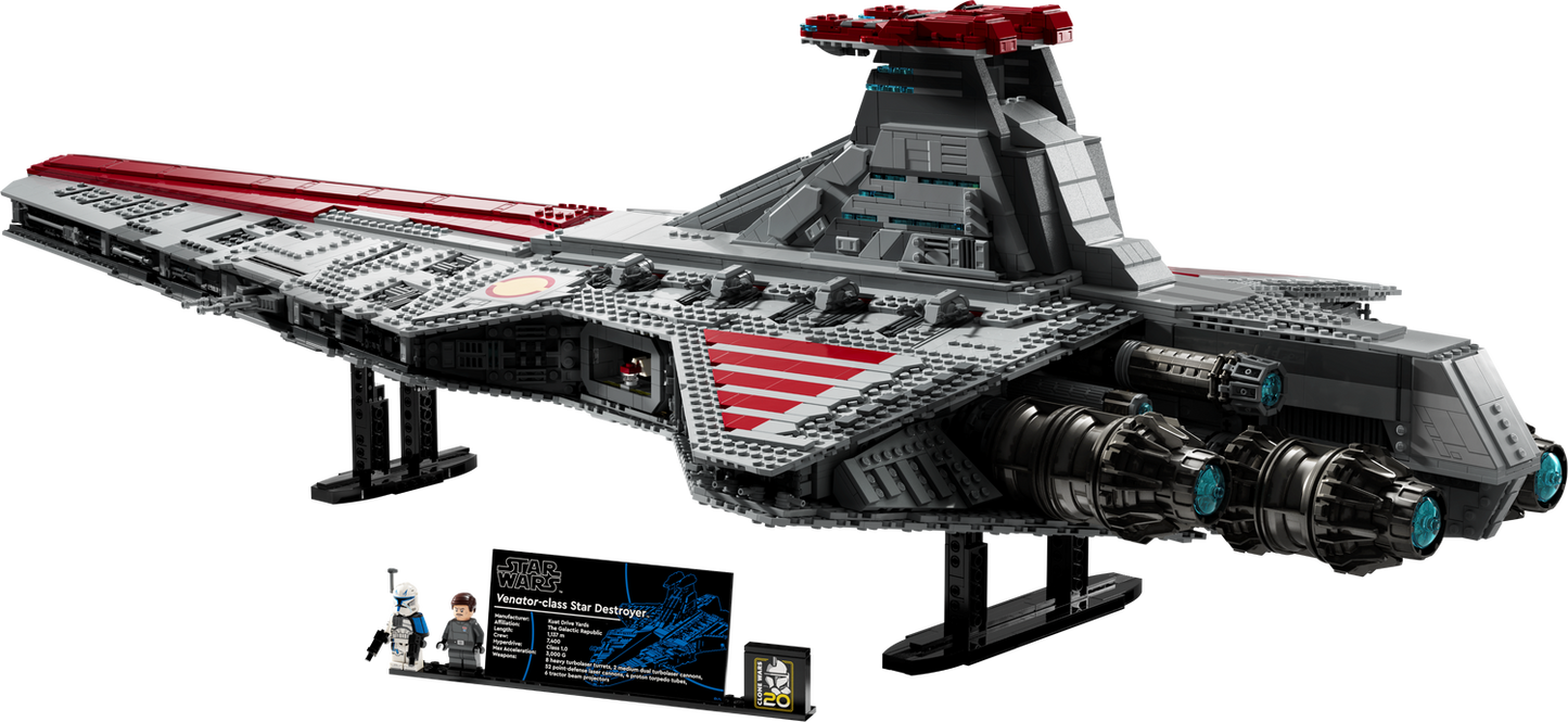 Star Wars 75367 Republikanischer Angriffskreuzer der Venator-Klasse