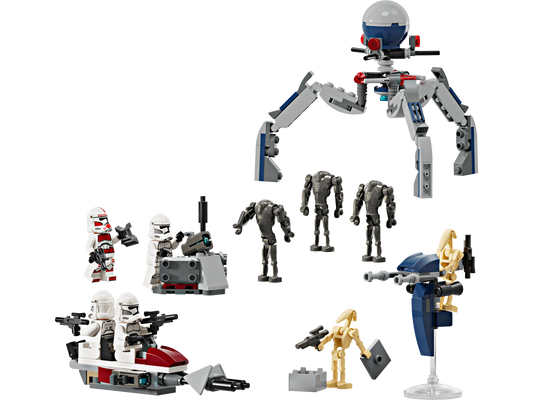 Star Wars 75372 Clone Trooper & Battle Droid Battle Pack
