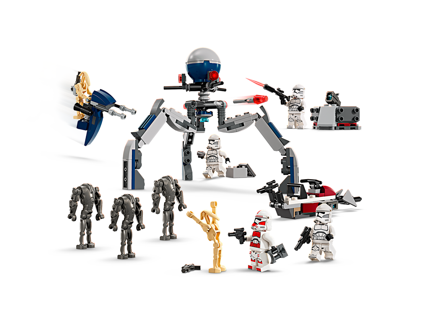 Star Wars 75372 Clone Trooper & Battle Droid Battle Pack