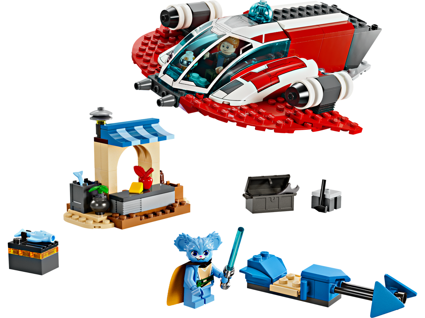 Star Wars 75384 Der Crimson Firehawk