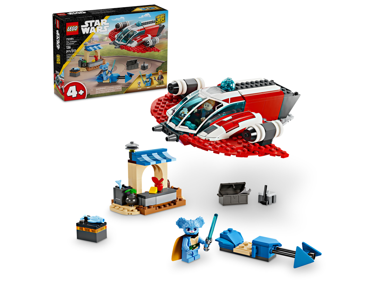 Star Wars 75384 Der Crimson Firehawk