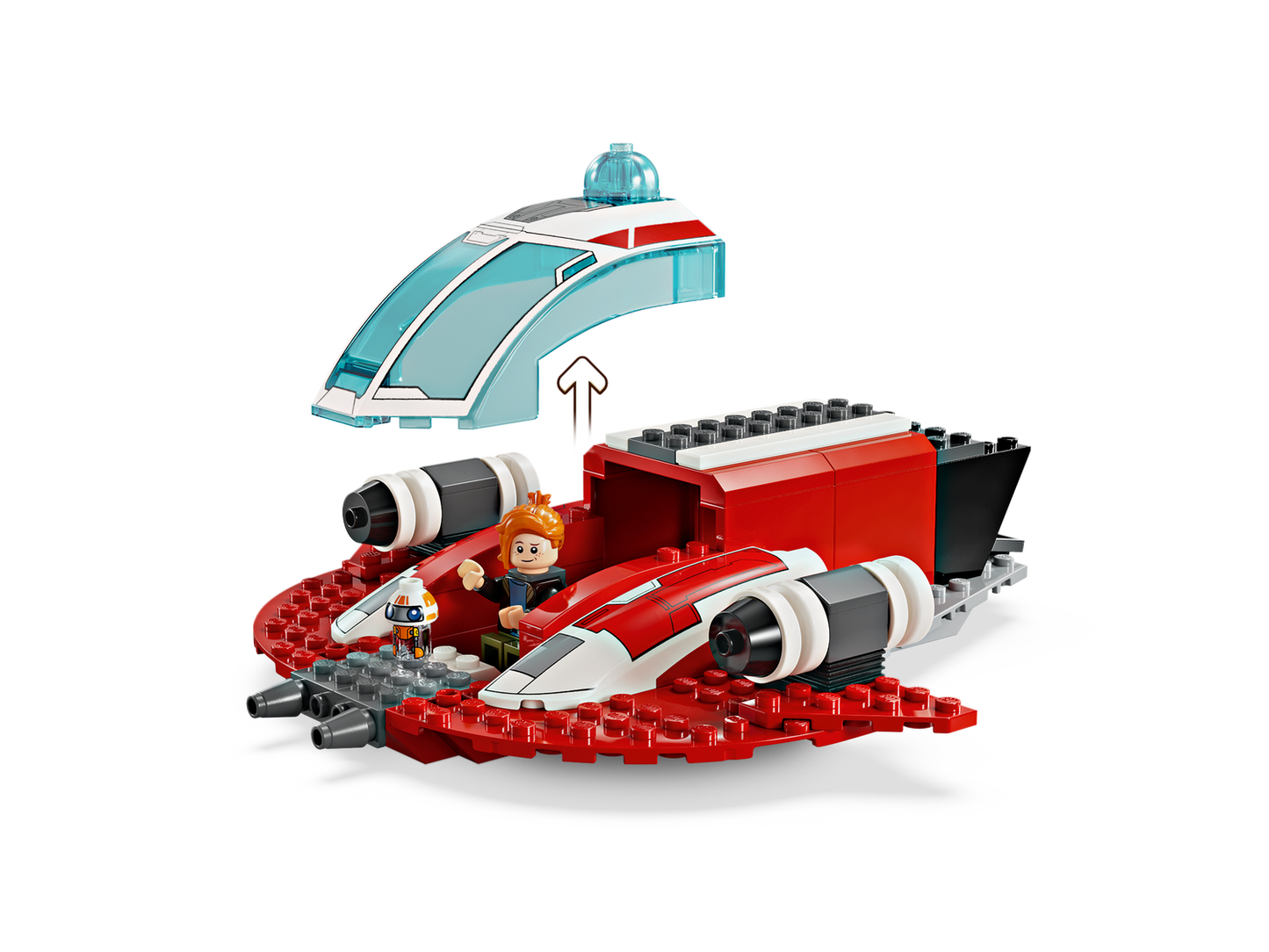 Star Wars 75384 Der Crimson Firehawk