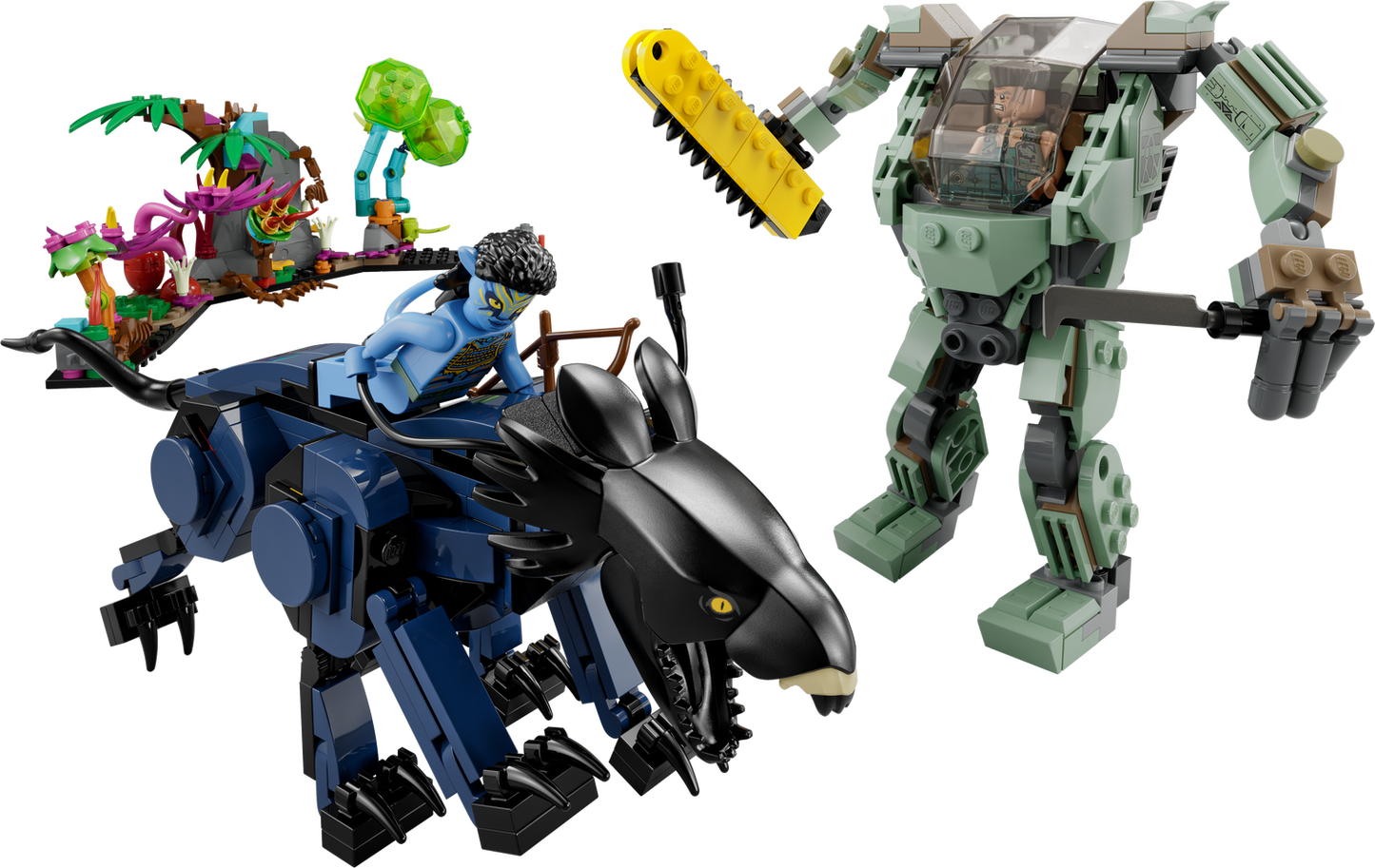 Avatar 75571 Neytiri und Thanator vs. Quaritch im MPA