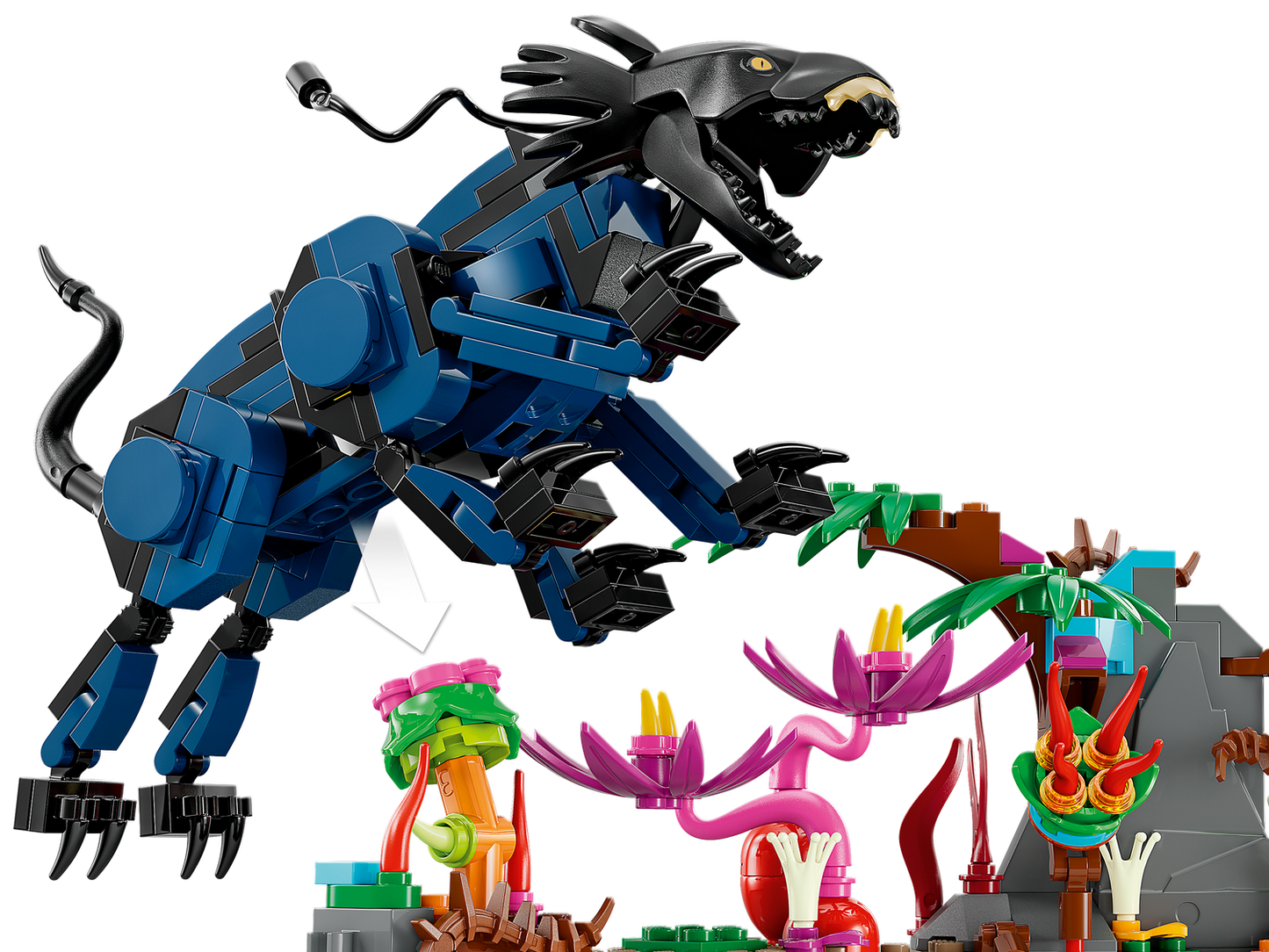 Avatar 75571 Neytiri und Thanator vs. Quaritch im MPA
