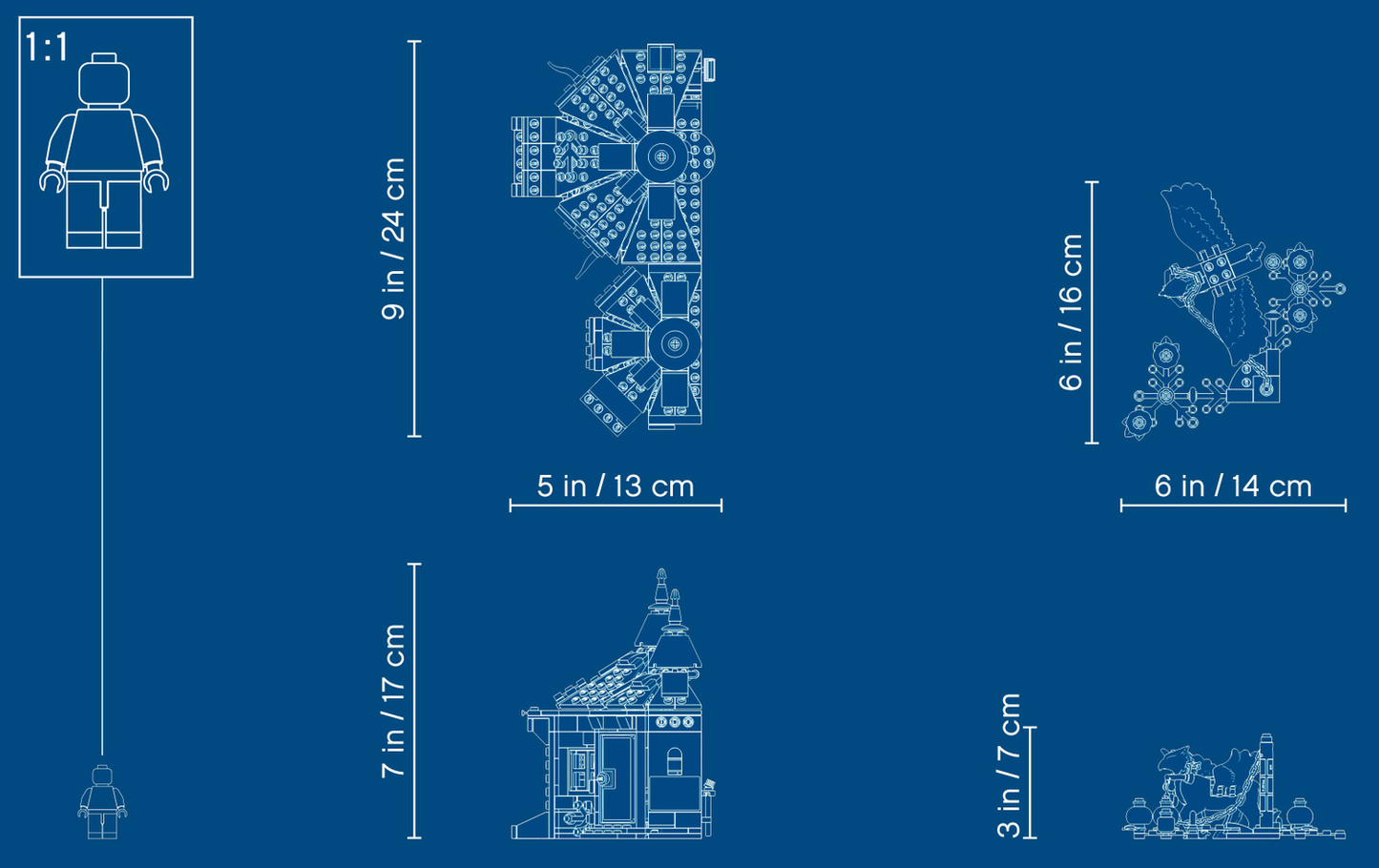 Harry Potter 75947 Hagrids Hütte: Seidenschnabels Rettung