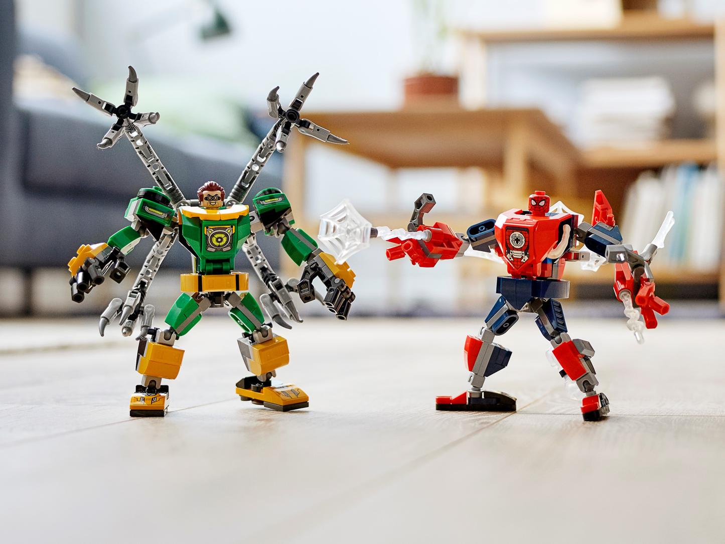 Spider-Man 76198 Mech-Duell zwischen Spider-Man & Doctor Octopus