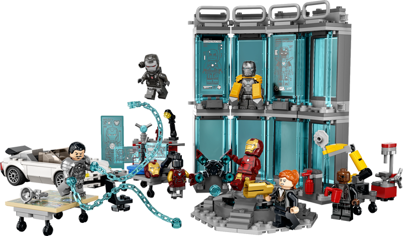 Marvel 76216 Iron Mans Werkstatt