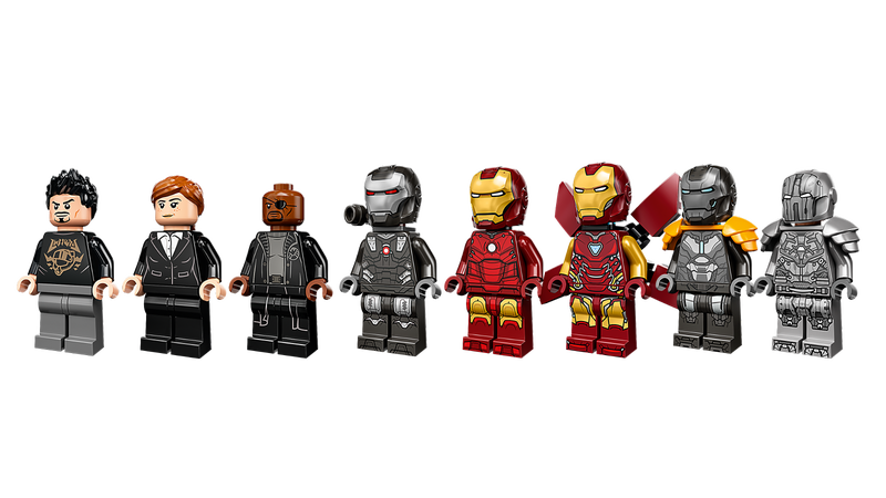 Marvel 76216 Iron Mans Werkstatt